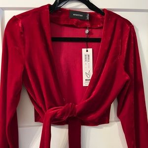 MinkPink Mindnight Hour crop top